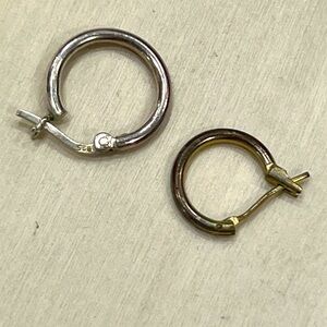Vintage hoop earrings